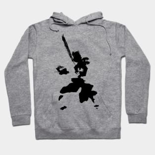 Sword Fighter Ink Hoodie